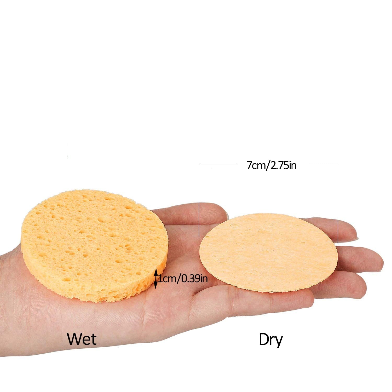 Compressed Travel Cosmetic Sponges
